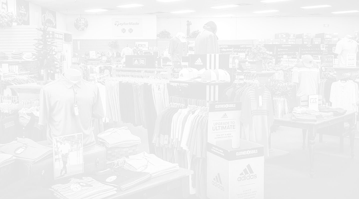 Background of a golf store