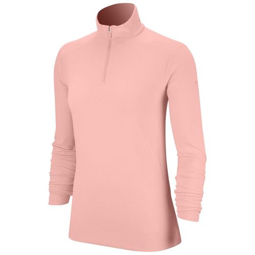 Nike Women's Dri-FIT UV 1/4 Zip Pullover - Off Left Chest