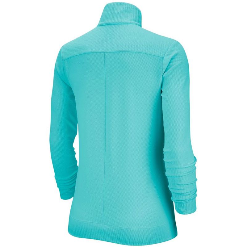 NIKE Women's Dri-FIT UV Victory Long-Sleeve 1/4 Zip Golf Top CU9670 017  Green XL