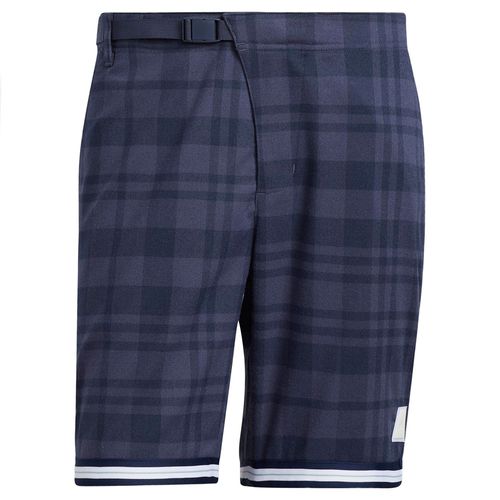 adidas Men's Adicross 8.5" Plaid Shorts