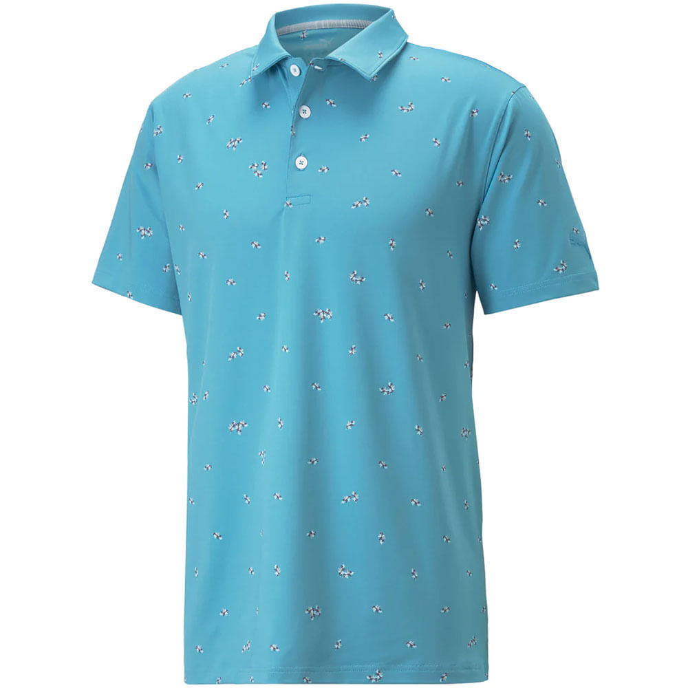 PUMA Men's MATTR Foliage Golf Polo - Worldwide Golf Shops