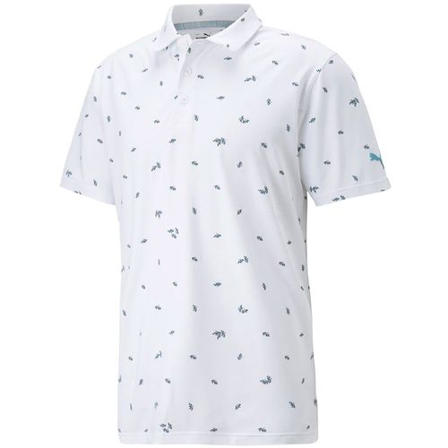 PUMA Men's MATTR Foliage Golf Polo