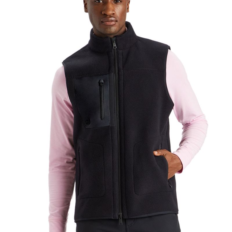 Slim fit fleece vest new arrivals