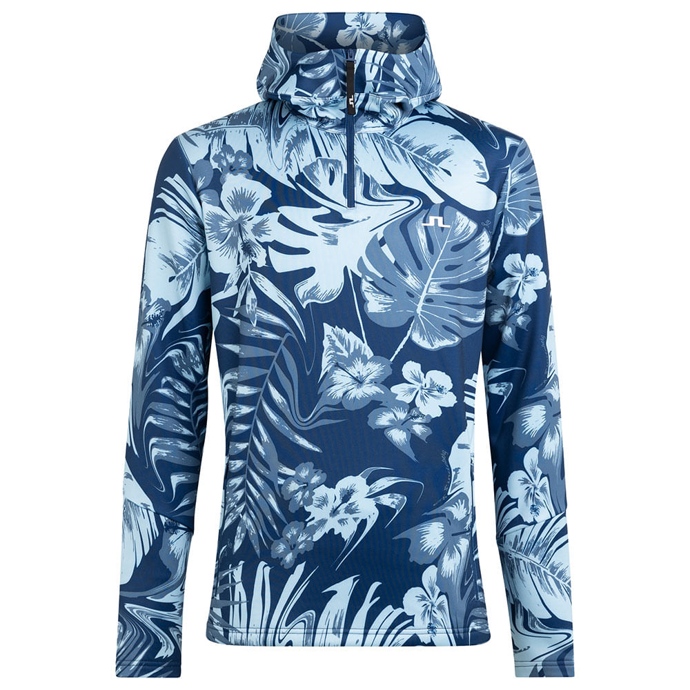 J. Lindeberg Men's Max Hybrid 1/4 Zip Vest - Worldwide Golf