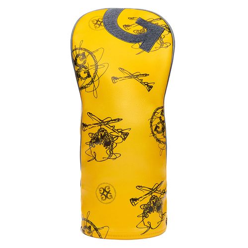 G/FORE Sketch Quarter G Velour-Lined Driver Headcover