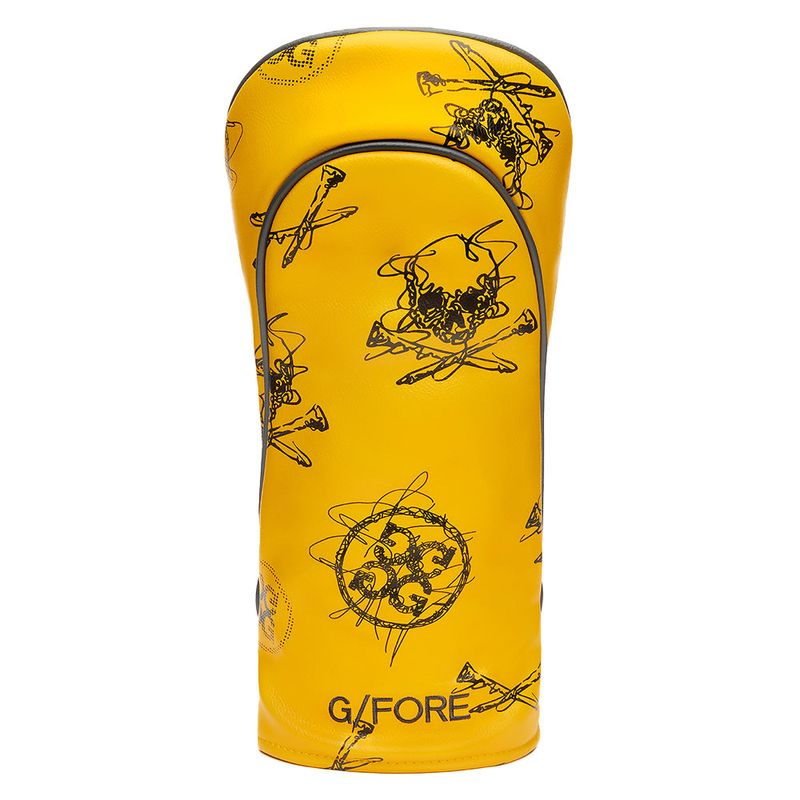 G/FORE Sketch Quarter G Velour-Lined Driver Headcover