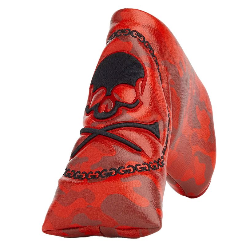 G/FORE Skull & T's Velour-Lined Blade Putter Cover - Worldwide Golf Shops