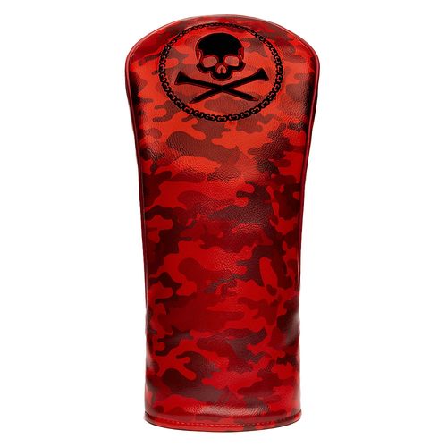 G/FORE Skull & T's Camo Velour-Lined Driver Headcover