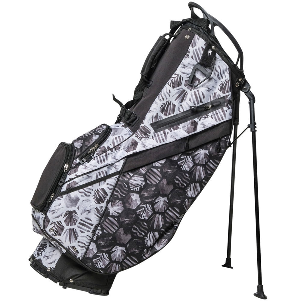 Woman's golf cart bag Datrek with rain cover , shoulder strap and