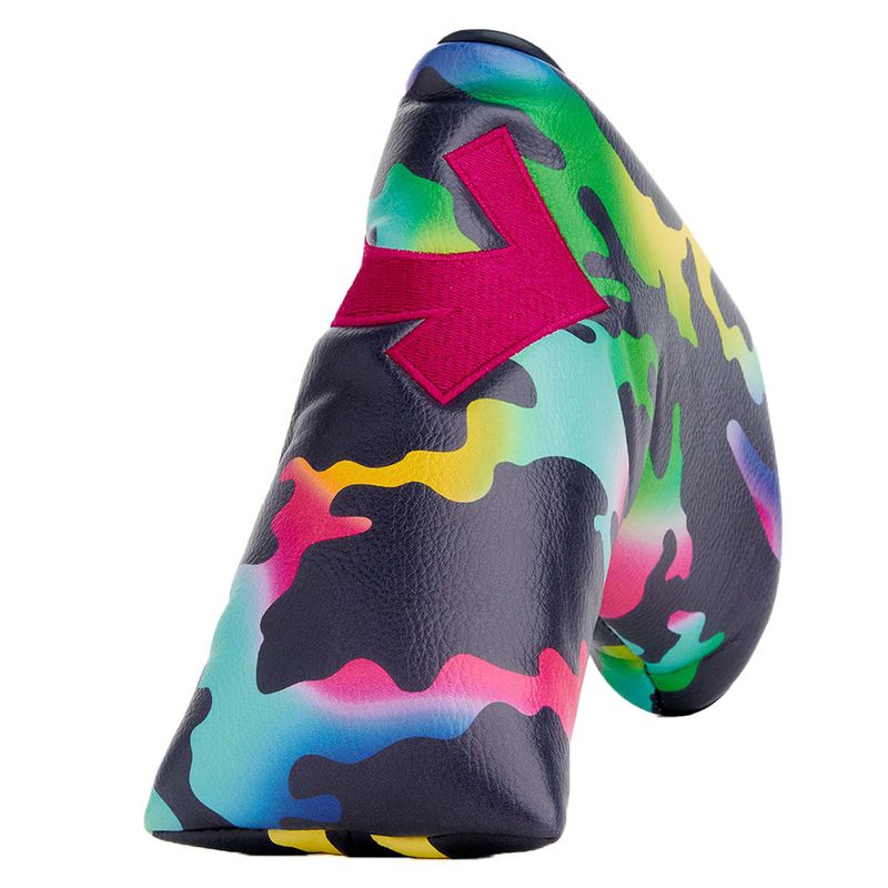 G/FORE Quarter G Color Blend Camo Blade Putter Cover - Worldwide 