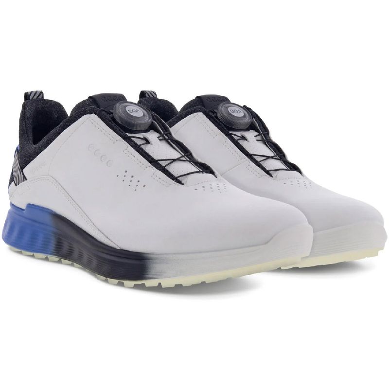 ECCO Men's SThree BOA Spikeless Golf Shoes Worldwide Golf Shops