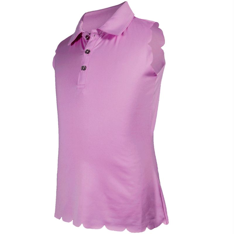 Ladies pink 2024 sleeveless golf shirts