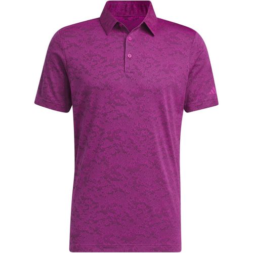 adidas Men's Textured Jacquard Polo