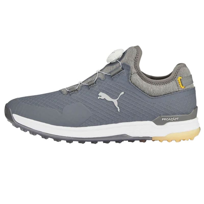 PUMA Men's PROADAPT ALPHACAT Disc Spikeless Golf Shoes Worldwide Golf