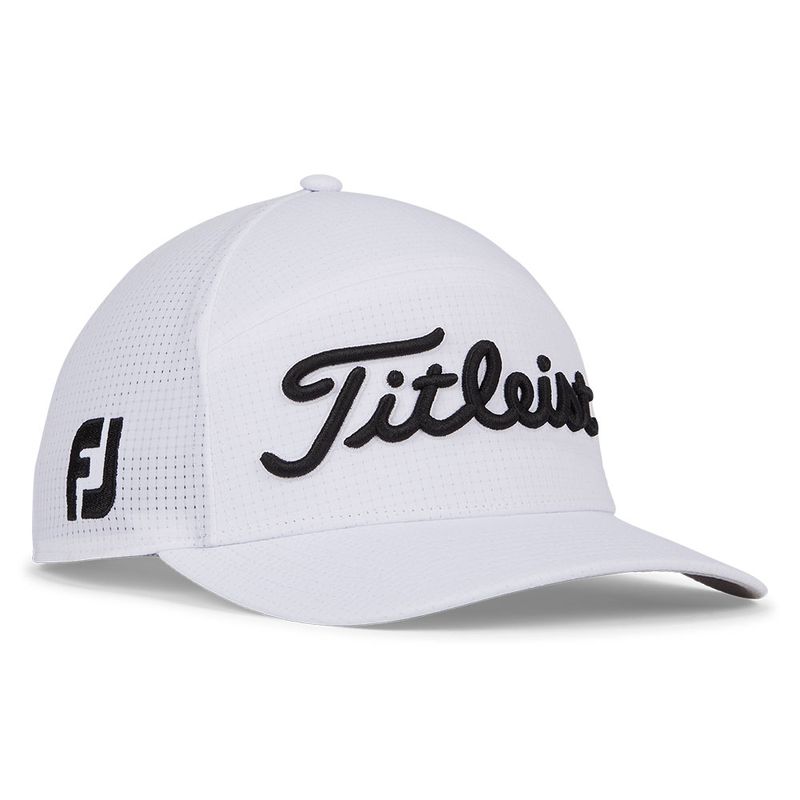 Titleist Tour Featherweight Hat White/Black