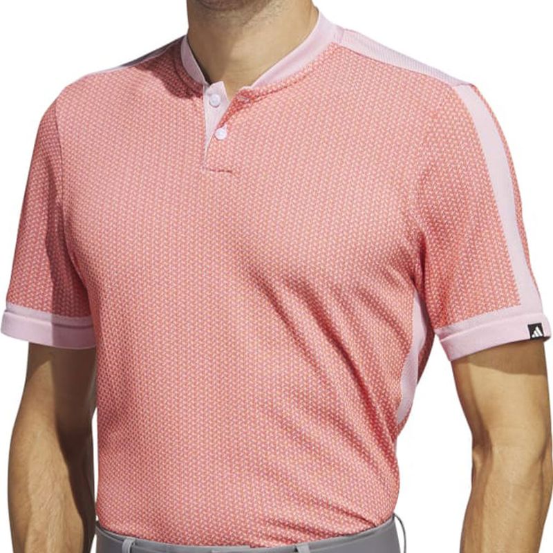 Adidas mens pink golf cheap shirt