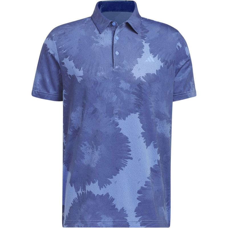 adidas Men's Flower Mesh Golf Polo - Worldwide Golf Shops