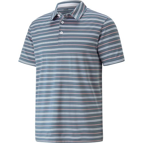 PUMA Men's MATTR Striper Golf Polo