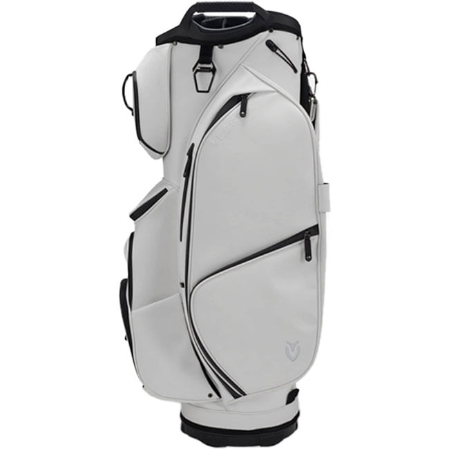 Vessel Lux XV 15-Way High End Luxury Golf Cart Stand Bag (White