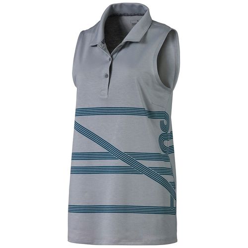 PUMA Women's Script Sleeveless Polo