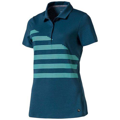 PUMA Women's Step Stripe Polo