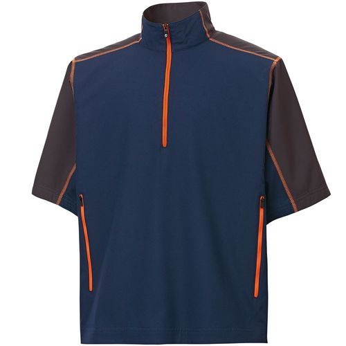 FootJoy Men's Sport Windshirt Short Sleeve 1/2 Zip Pullover