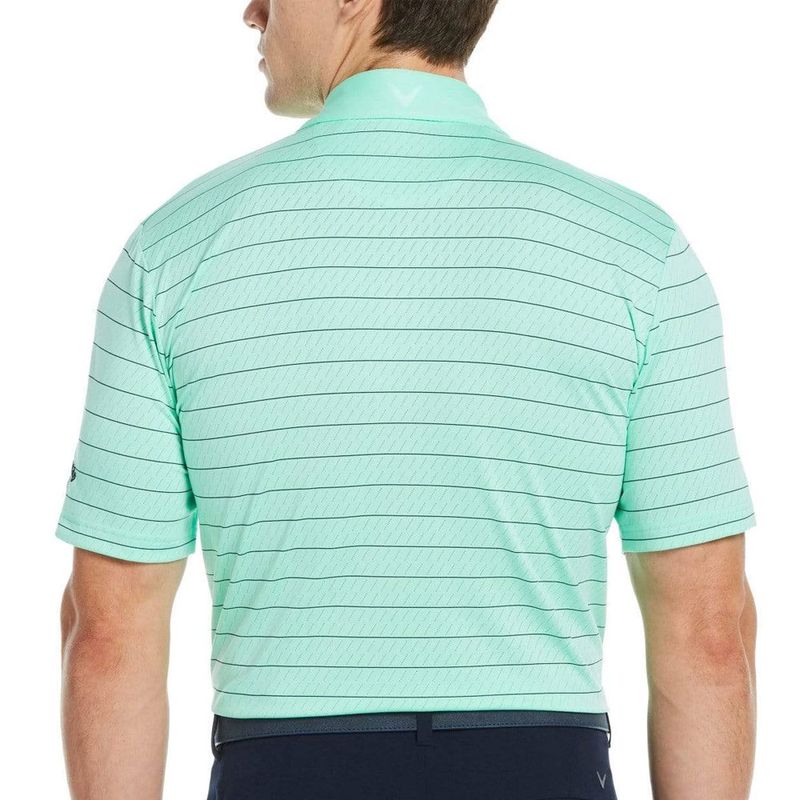 Callaway Men's Core Ventilated Stripe Polo - Worldwide Golf Callaway Men's Core Ventilated Stripe Polo - Worldwide Golf