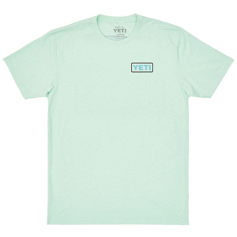 Yeti Spey Cast Short Sleeve T-Shirt - Mint