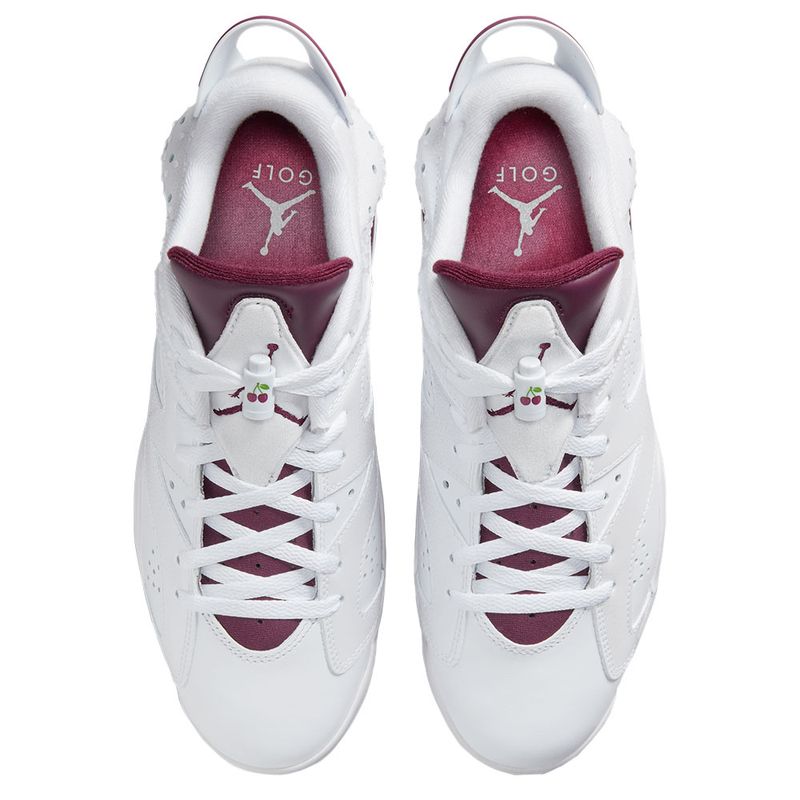 Jordan retro 6 maroon mens deals