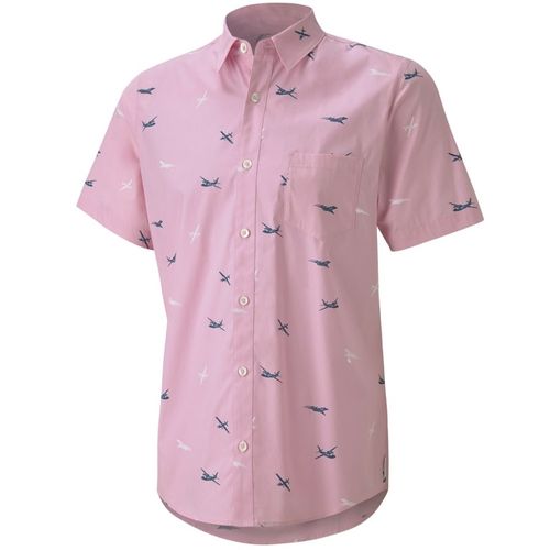 PUMA Men's Arnold Palmer Citation Print Woven Shirt