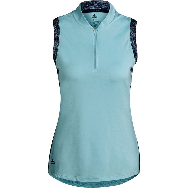 adidas ladies sleeveless golf shirts