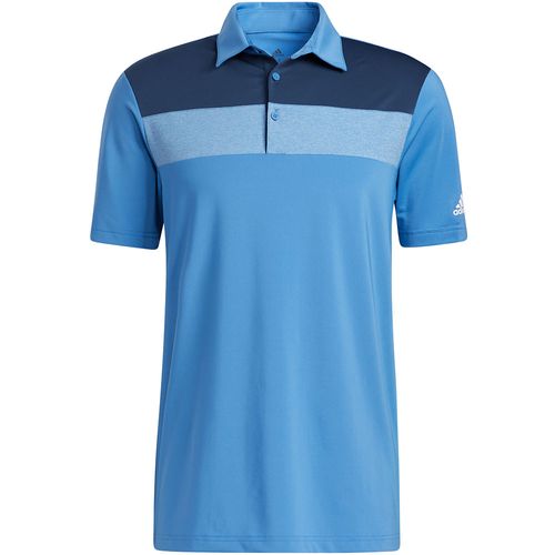 adidas Men's Novelty Colorblock Primegreen Polo