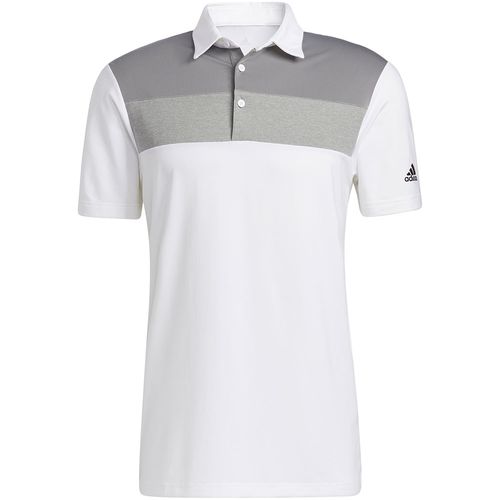 adidas Men's Novelty Colorblock Primegreen Polo