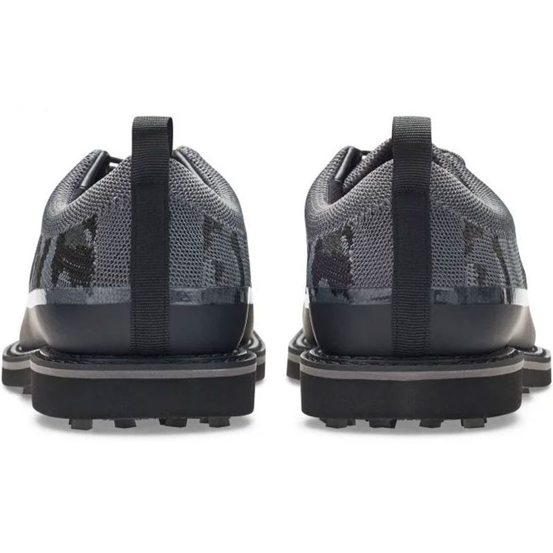 G/FORE Men's Camo Knit Tuxedo Gallivanter Spiked Golf Shoes G/FORE Men's Camo Knit Tuxedo Gallivanter Spiked Golf Shoes