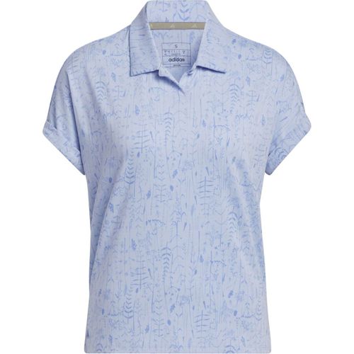 adidas Women's Go-To Printed Golf Polo