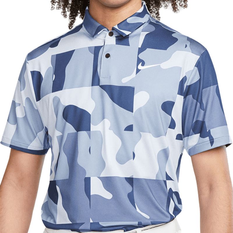 Nike golf polo camo best sale