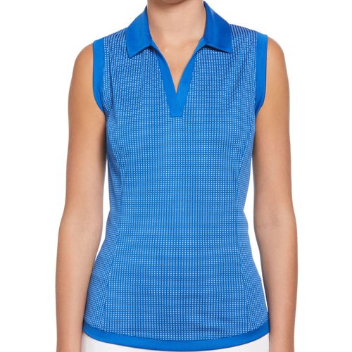 Ben Hogan Women's Sleeveless Geo Polo