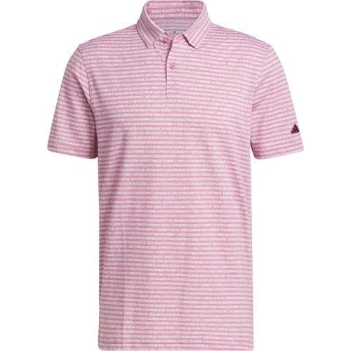 adidas Men's Go-To Striped Golf Polo
