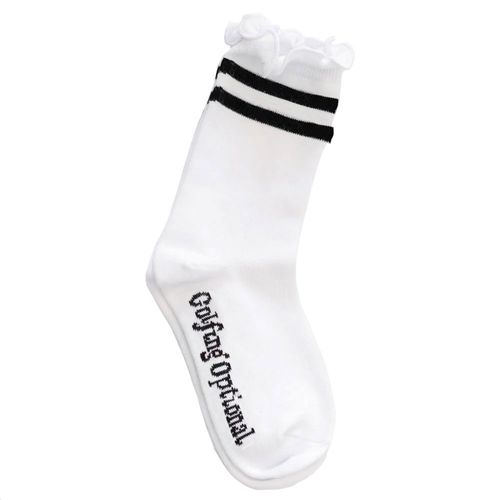 Fore All Women's Maude Ruffle Top Dress Socks