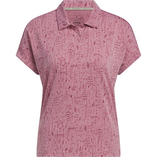 adidas Women's Go-To Printed Golf Polo