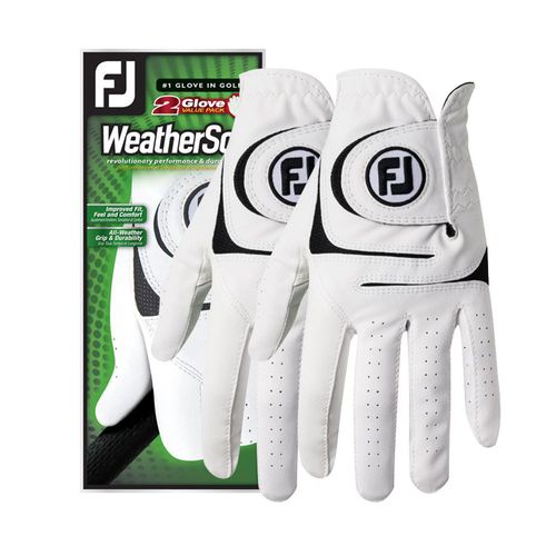 FootJoy Men's WeatherSof Gloves 2-Pack