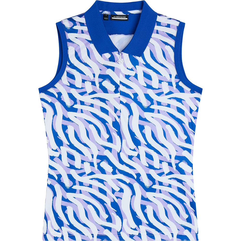 J. Lindeberg Women's Annie Sleeveless 1/4-Zip Top