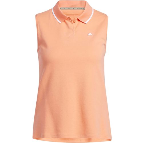 adidas Women's Go-To Piqué Sleeveless Golf Polo