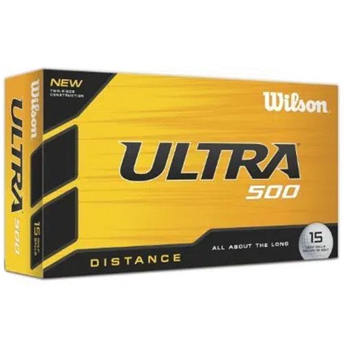 Wilson Ultra 500 Distance Golf Balls - 15PK