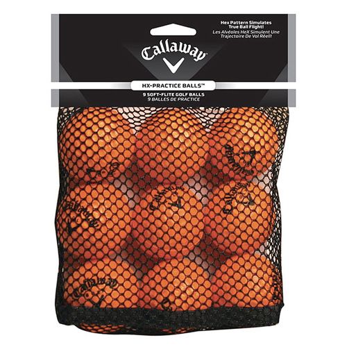 Callaway HX Practice Golf Balls - 9PK