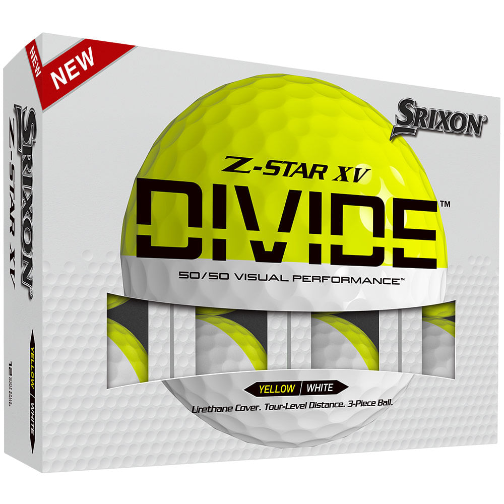 Srixon Z-Star XV Divide Golf Balls - Worldwide Golf Shops - Your Golf Store  for Golf Clubs, Golf Shoes & More