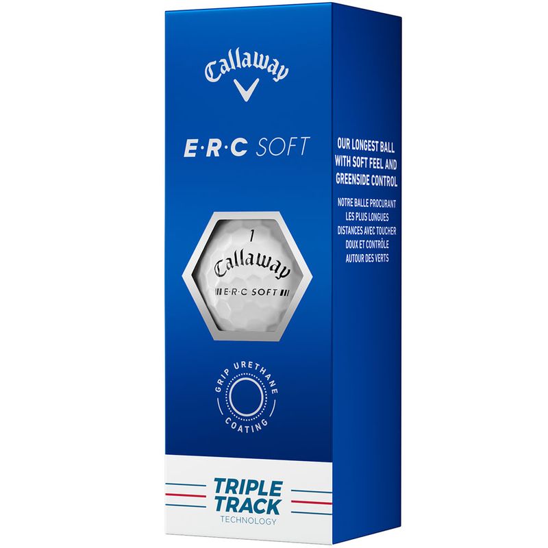 Callaway 2023 Erc Soft Triple Track Golf Balls · White