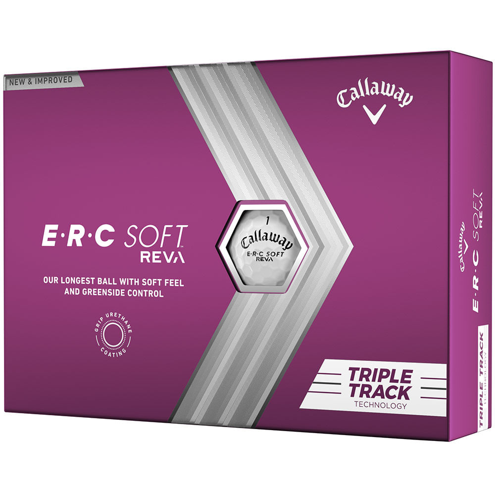 5 deals Dozen Brand New Callaway ERC Soft Triple Track Golf Balls