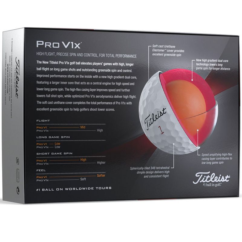 Wilson Duo Optix NFL Red Golf Balls - Worldwide Golf Shops