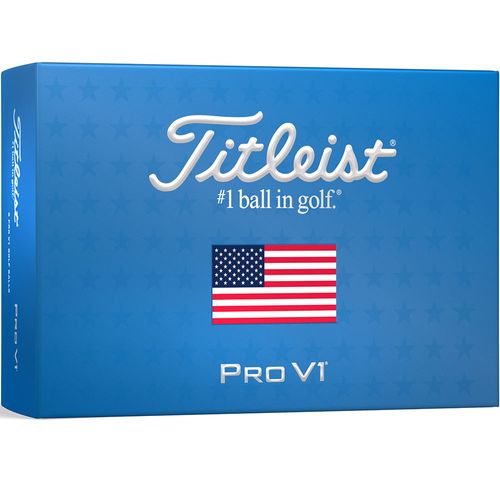 Titleist Pro V1 Limited Edition US Flag Golf Balls